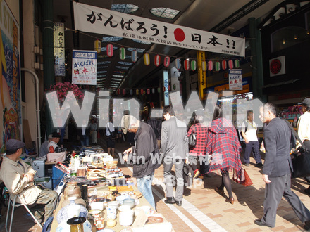 銀柳街の写真素材 W-003576