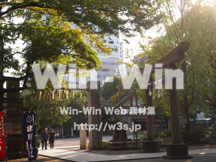 稲毛神社の写真素材 W-003525