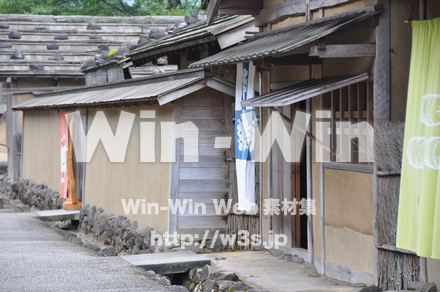 一乗谷朝倉氏遺跡の写真素材 W-002297