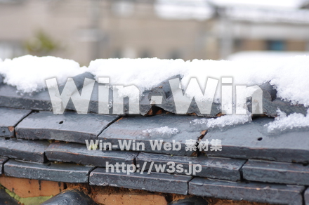 雪景色の写真素材 W-002619