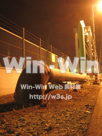 川崎工場夜景4の写真素材 W-003136