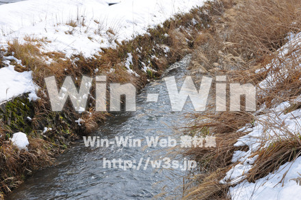 雪景色の写真素材 W-002605