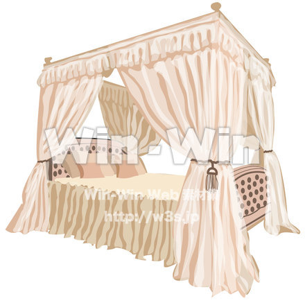 ベットのCG・イラスト素材 W-003578