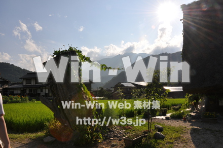 白川郷の写真素材 W-002006