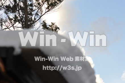 雪景色の写真素材 W-002623