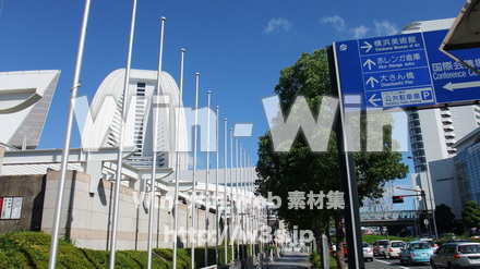 パシフィコ横浜周辺の写真素材 W-002199