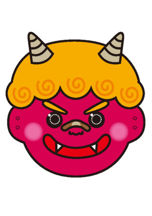 鬼のお面 D-003084 のその他