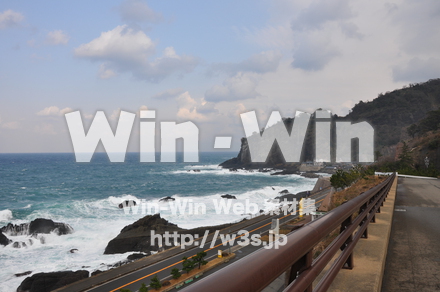 冬の日本海の写真素材 W-002651