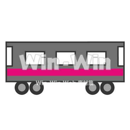 電車のCG・イラスト素材 W-003491