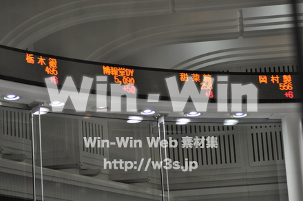 東京証券取引所の写真素材 W-002485