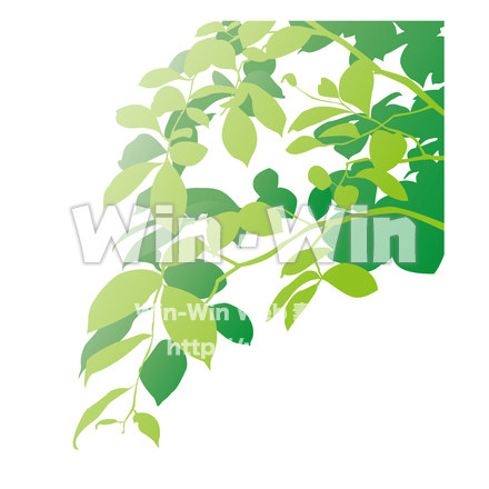 葉のCG・イラスト素材 W-003659