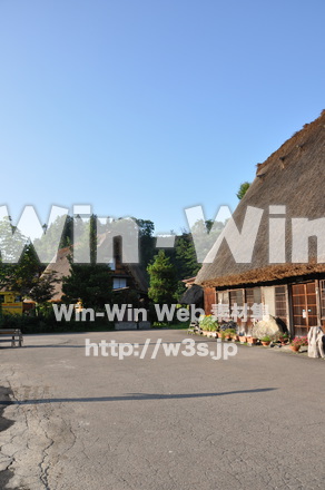 白川郷の写真素材 W-002013