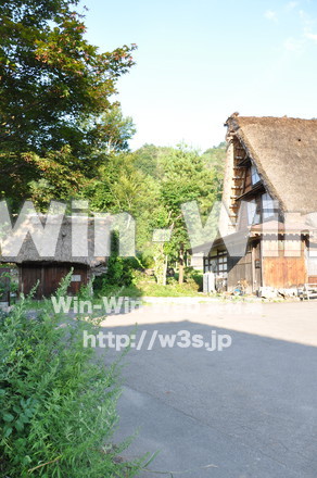 白川郷の写真素材 W-002007