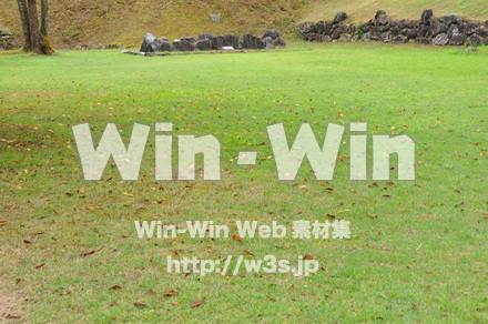 一乗谷朝倉氏遺跡の写真素材 W-002277