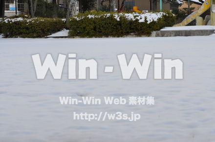 雪景色の写真素材 W-002622