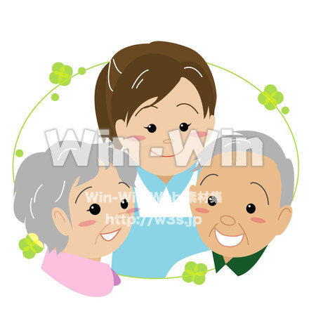 介護福祉のCG・イラスト素材 W-003175