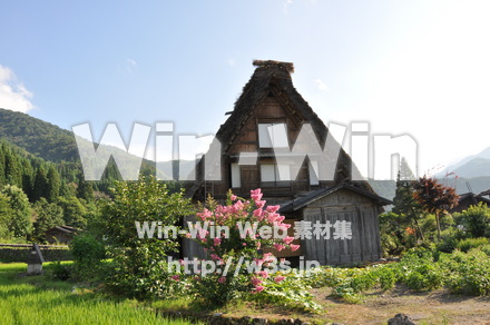 白川郷の写真素材 W-002003