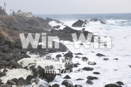 冬の日本海の写真素材 W-002660