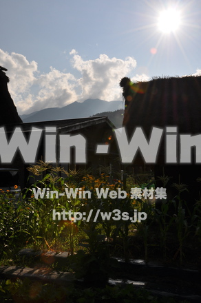 白川郷の写真素材 W-002016