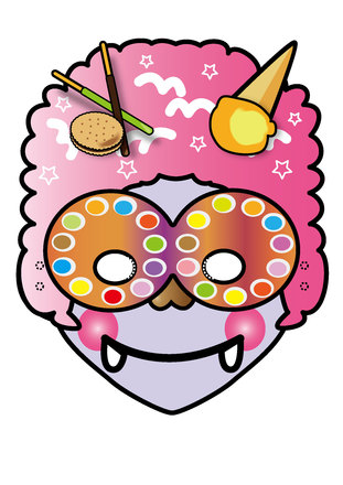 節分　鬼のお面 D-003004 のその他