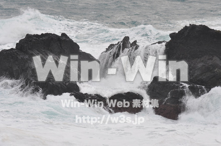 冬の日本海の写真素材 W-002636