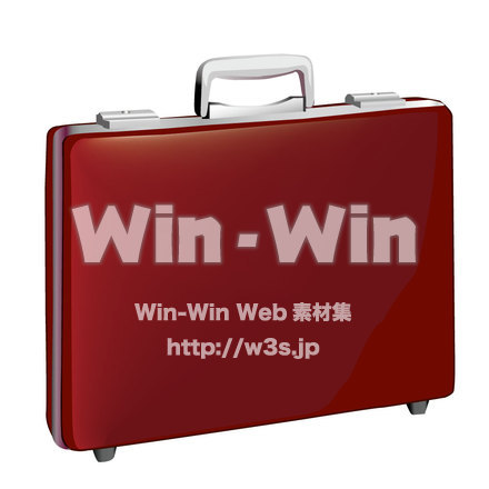 ビジネスバッグのCG・イラスト素材 W-002993
