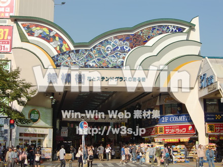 銀柳街の写真素材 W-003601