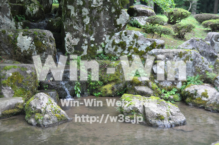 一乗谷朝倉氏遺跡の写真素材 W-002266