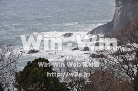 冬の日本海の写真素材 W-002642