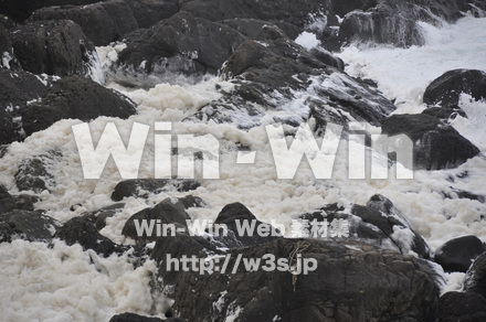 冬の日本海の写真素材 W-002659