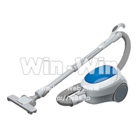掃除機のCG・イラスト素材 W-003643