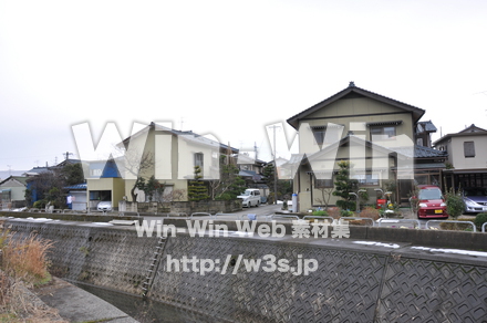 雪景色の写真素材 W-002627