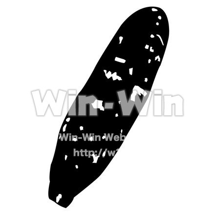 さつまいものシルエット素材 W-002260