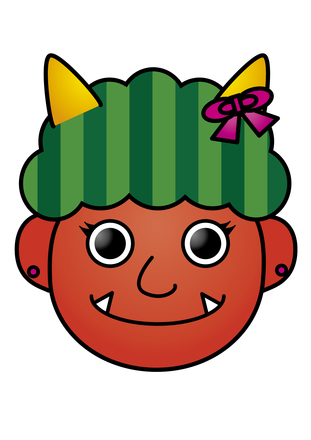 鬼のお面 D-003080 のその他