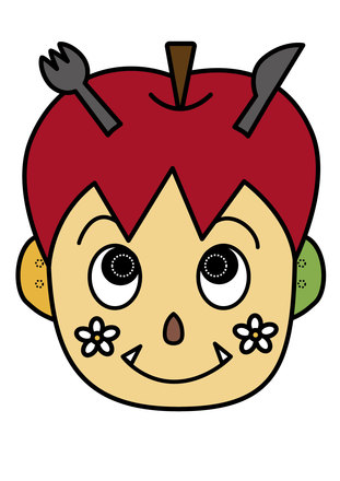 鬼のお面 D-002980 のその他