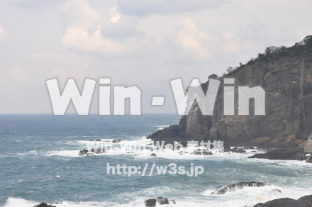 冬の日本海の写真素材 W-002652