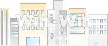 ビルのCG・イラスト素材 W-002086