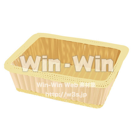 カゴのCG・イラスト素材 W-003107