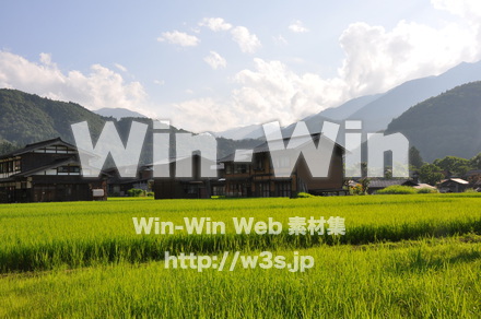 白川郷の写真素材 W-002027