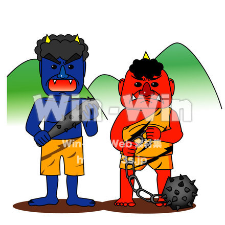 鬼のCG・イラスト素材 W-003168