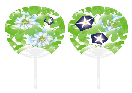 うちわ D-002642 のうちわ