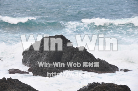 冬の日本海の写真素材 W-002663