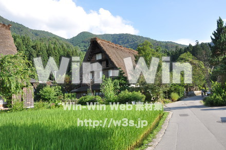 白川郷の写真素材 W-002000