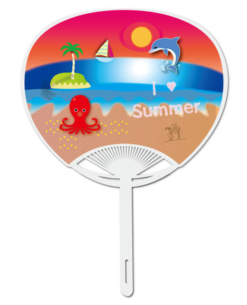 うちわ2015 D-003503 のうちわ