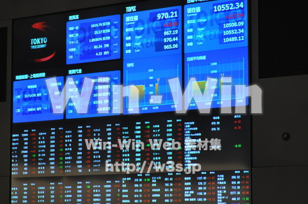 東京証券取引所の写真素材 W-002488