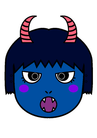 鬼のお面 D-003082 のその他