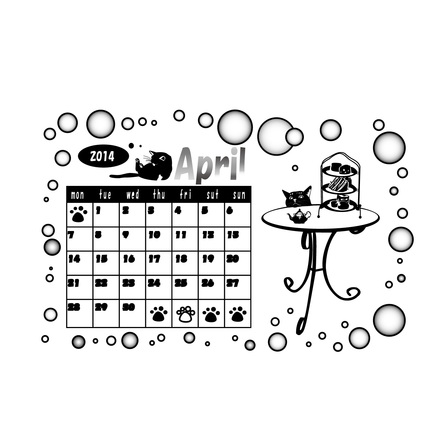 カレンダー D-002089 のカレンダー