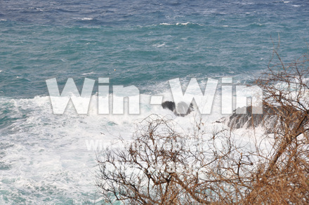 冬の日本海の写真素材 W-002657