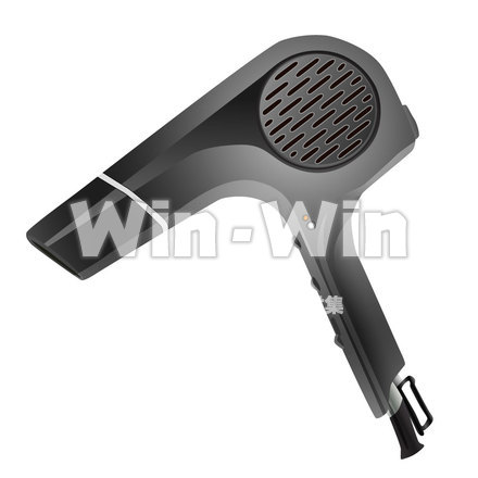 ドライヤーのCG・イラスト素材 W-003162