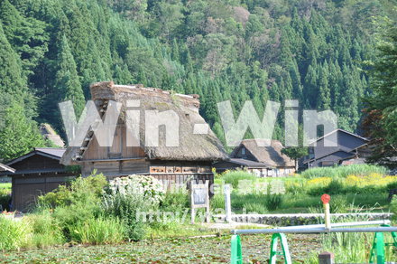 白川郷の写真素材 W-002045